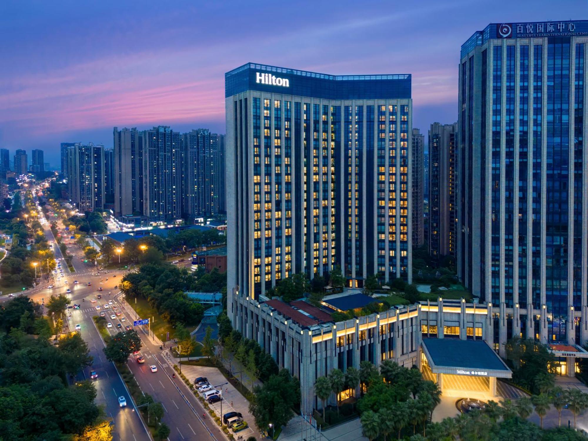 ดับเบิลทรี บาย ฮิลตัน เฉิงตู - หลงกวนอี้ Hotel ภายนอก รูปภาพ